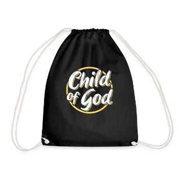 Child of God - Turnbeutel - Schwarz - Vorne