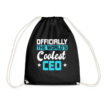 Officiellement le PDG le plus cool du monde - Sac de sport léger - noir - Devant