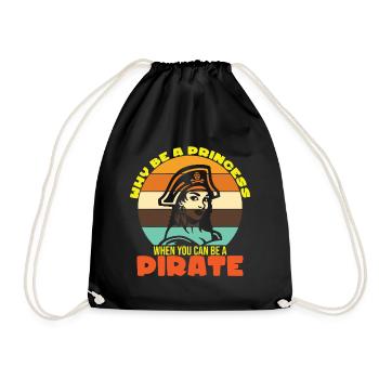 Pirate Pirate Pirate Bateau Pirate Cadeau - Sac de sport léger - noir - Devant