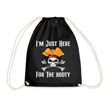 Pirate Pirate Pirate Bateau Pirate Cadeau - Sac de sport léger - noir - Devant