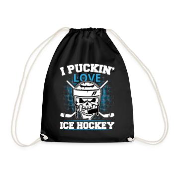 Bâtons de hockey sur glace Hockey sur glace Hockey sur glace - Sac de sport léger - noir - Devant
