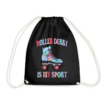 Le roller derby est mon sport - Sac de sport léger - noir - Devant