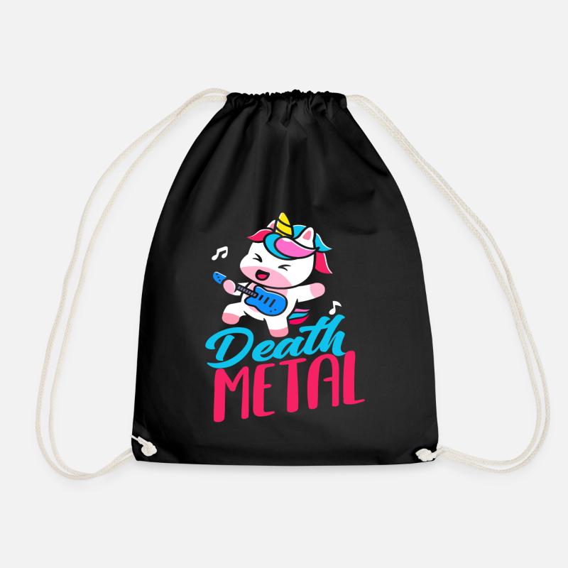 Death Metal - Turnbeutel - Schwarz