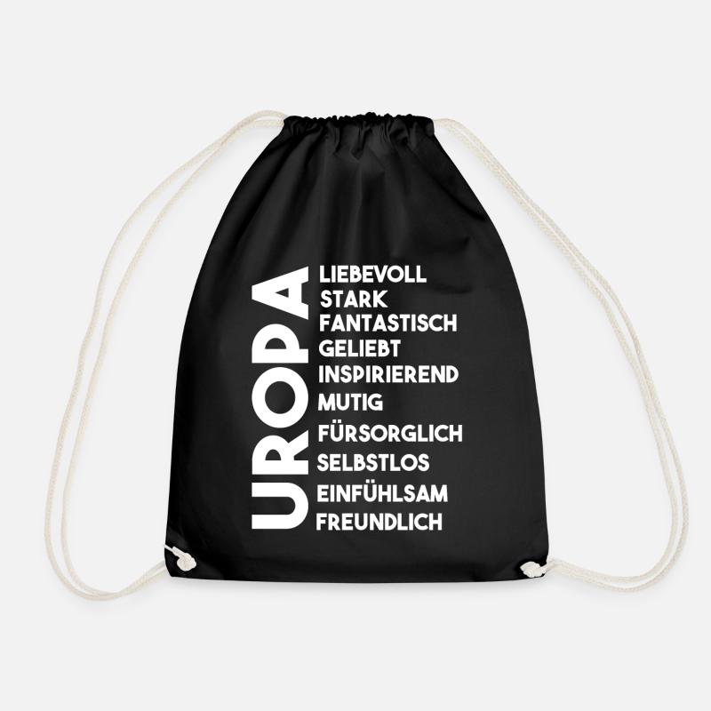 Uropa - Turnbeutel - Schwarz