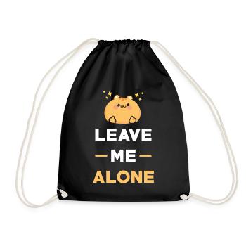 Anti Social Social Distance - Drawstring Bag - black - Front