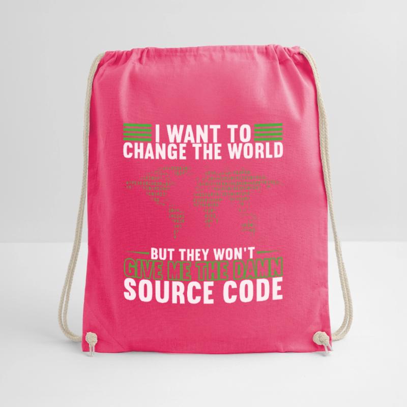 Programmer Computer Scientist Programming Drawstring Bag