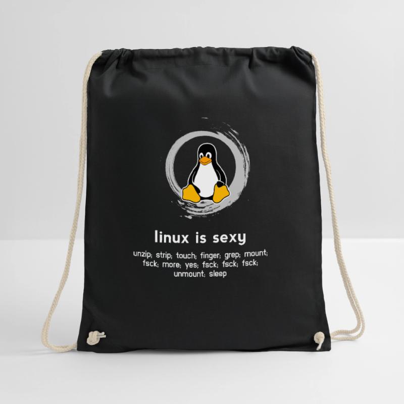 Computer Admin pc programmer code system humor Drawstring Bag