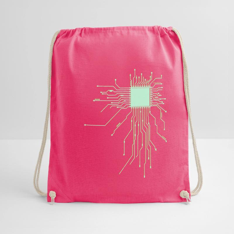 board core cpu computer nerd pc humor geek code Drawstring Bag
