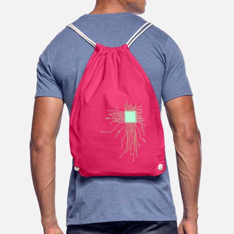 board core cpu computer nerd pc humor geek code Drawstring Bag