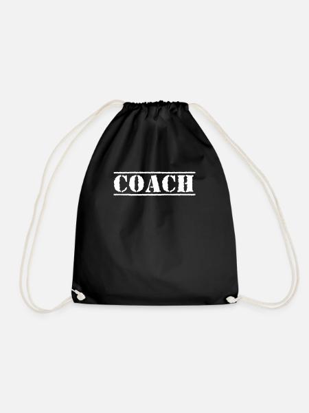 Coach Trainer - Turnbeutel - Schwarz