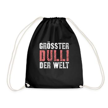 Dulli - Turnbeutel - Schwarz - Vorne