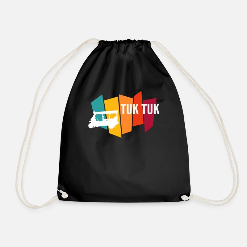Tuk Tuk - Turnbeutel - Schwarz