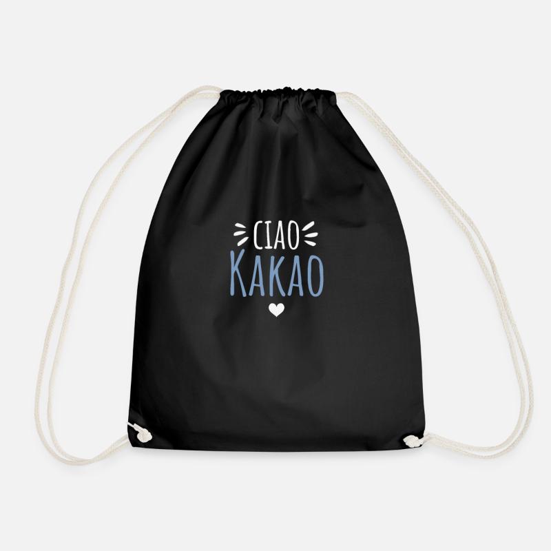 Ciao Kakao - Turnbeutel - Schwarz