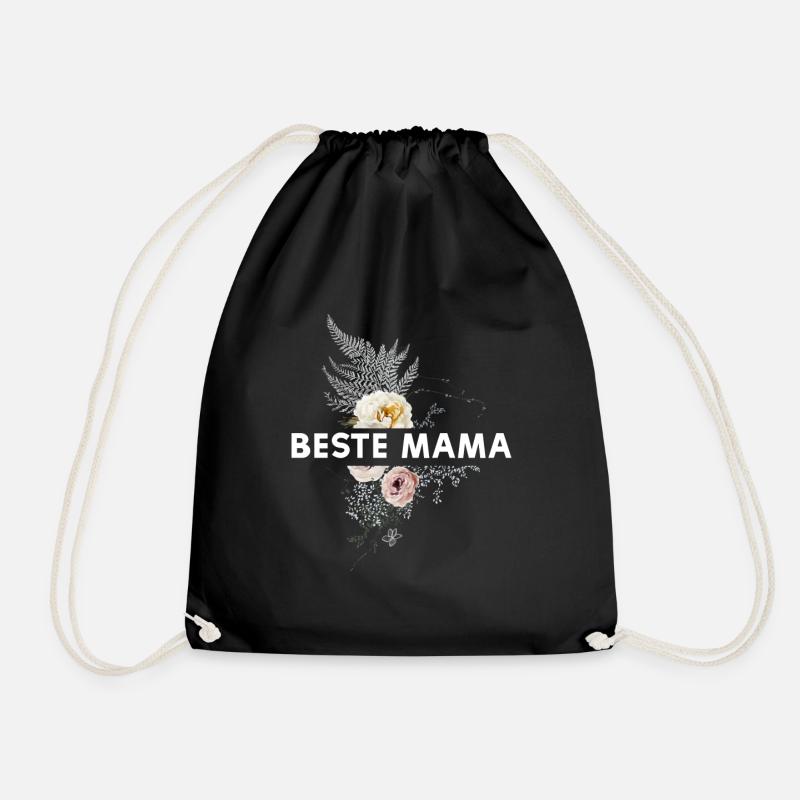 Beste Mama - Turnbeutel - Schwarz