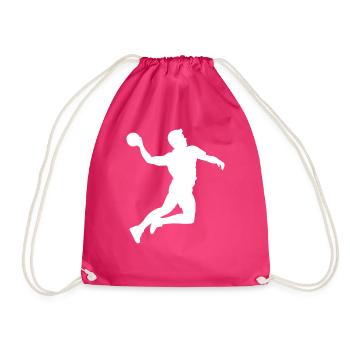 Handball Sport Handball Player Cadeau - Sac de sport léger - fuchsia - Devant