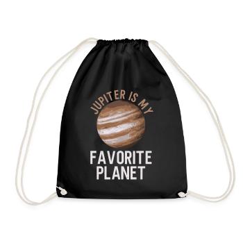 Jupiter est ma planète préférée - Jupiter Planet - Sac de sport léger - noir - Devant