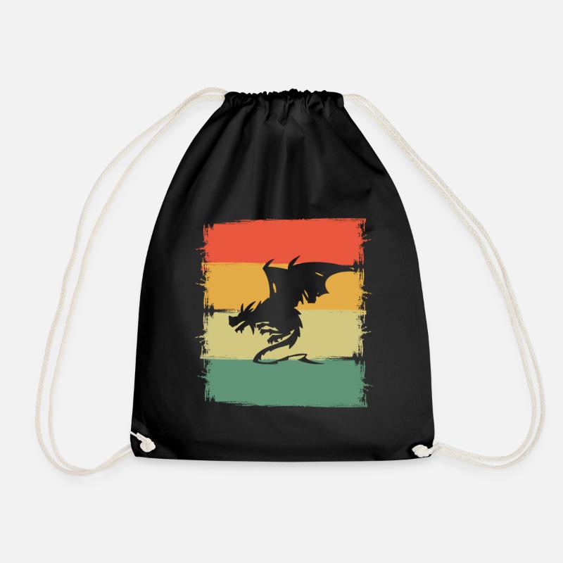 Dragon Dragon - Sac de sport léger - noir