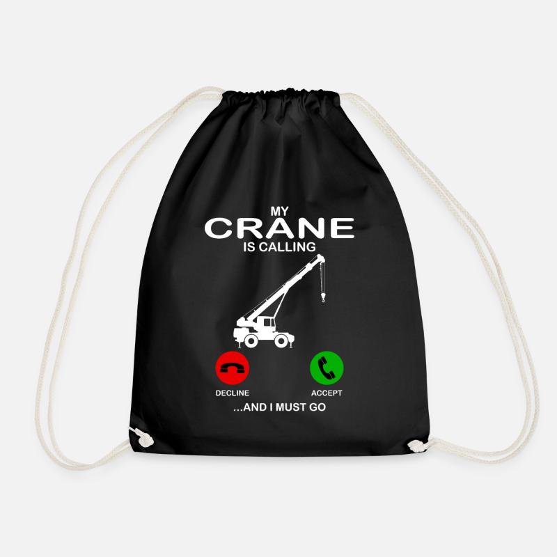Grue - Sac de sport léger - noir