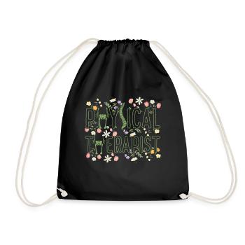 Physiothérapeute - Sac de sport léger - noir - Devant