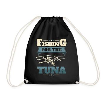 Pêche en haute mer Pêche au thon - Sac de sport léger - noir - Devant