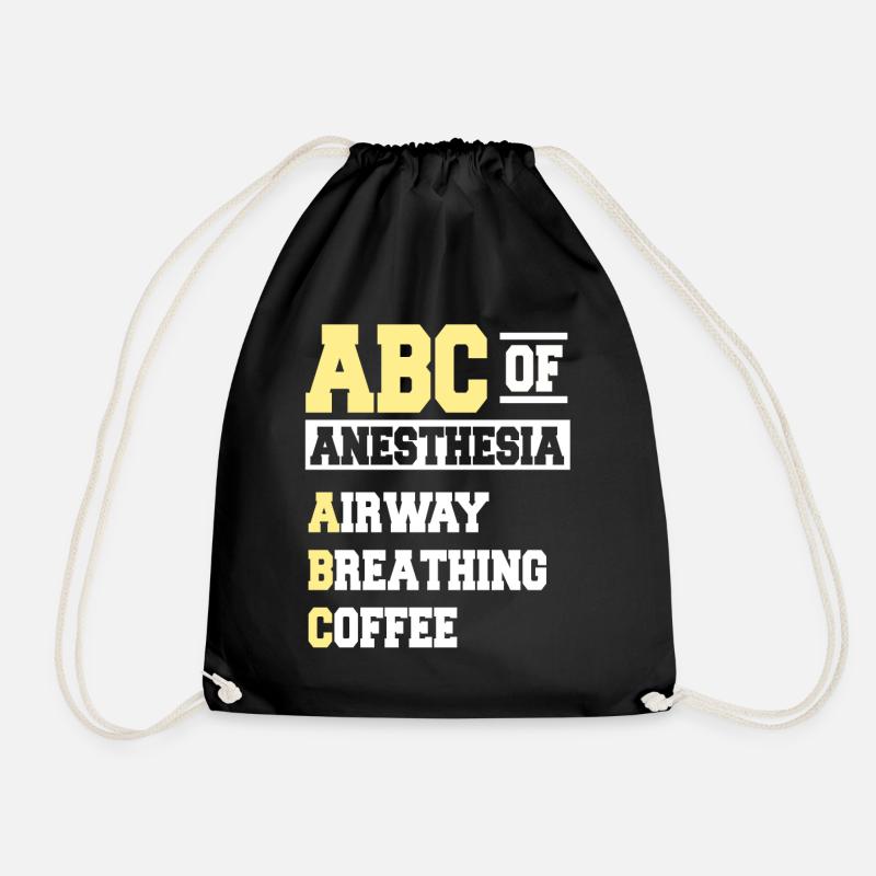 ABC Of Anesthesia - Turnbeutel - Schwarz