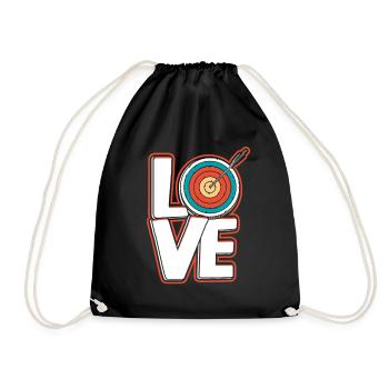 Tir à l’arc Tir à l’arc Cadeau - Sac de sport léger - noir - Devant