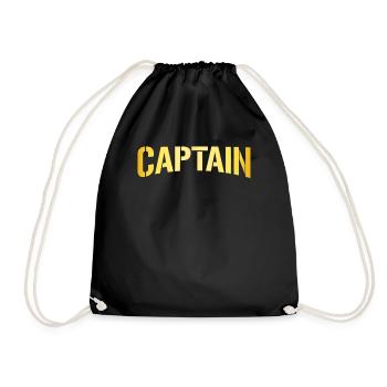 Kapitän Captain - Drawstring Bag - black - Front