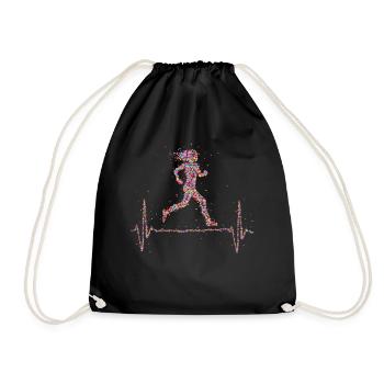 Jogging Heartbeat Runner Marathon - Sac de sport léger - noir - Devant