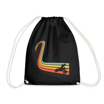 Motocross - Sac de sport léger - noir - Devant