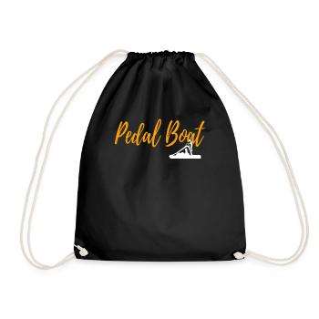 PÉDALO - Sac de sport léger - noir - Devant