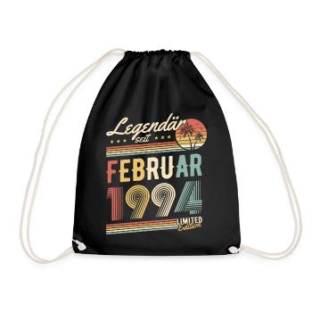 Legendär Seit Februar 1994 Limited Edition - Turnbeutel - Schwarz - Vorne