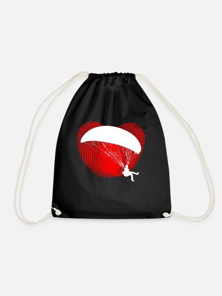 PARAGLIDER - Turnbeutel - Schwarz