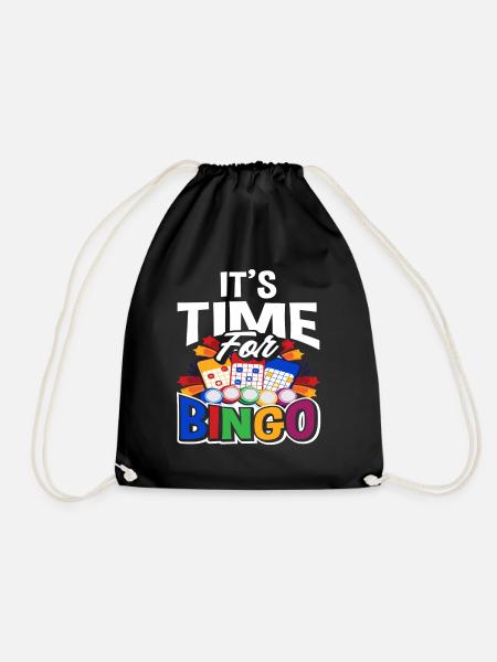 Bingo - Turnbeutel - Schwarz