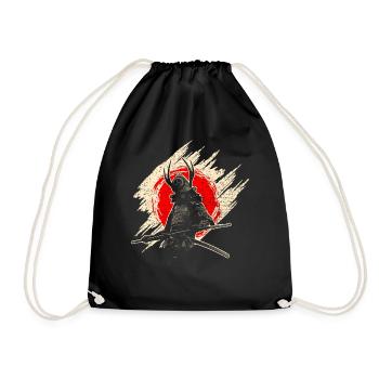 Samouraï - Sac de sport léger - noir - Devant