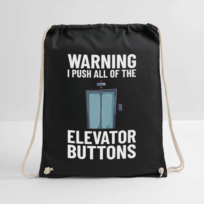 Elevator Elevator System Technician Elevator Lift Drawstring Bag