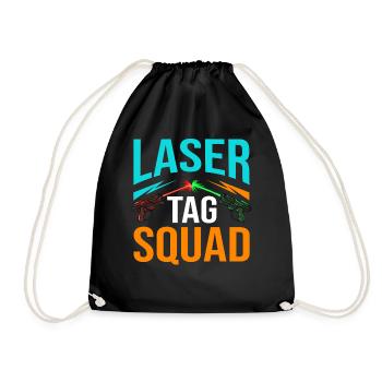 Laser Tag Laser Tag Laser Game Joueur de laser - Sac de sport léger - noir - Devant
