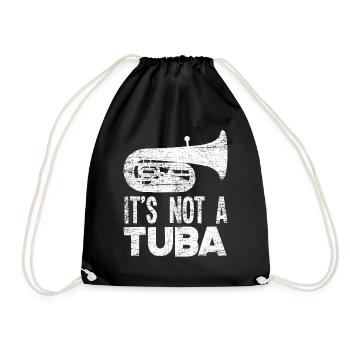 Instrument de musique Euphonium - Sac de sport léger - noir - Devant