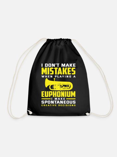 Euphonium Euphonist Euphonistin - Turnbeutel - Schwarz