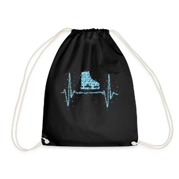 Patinage sur glace Heartbeat Patinage sur glace - Sac de sport léger - noir - Devant