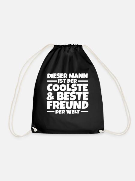 Bester Freund - Turnbeutel - Schwarz