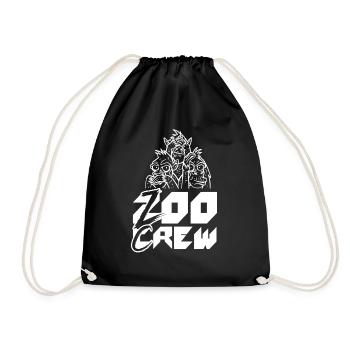 Zoo Crew Profession Zookeeper Zookeeper - Drawstring Bag - black - Front