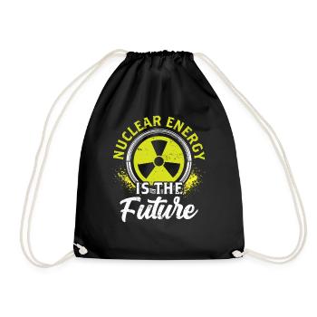 L’énergie nucléaire est l’avenir L’énergie nucléaire L’énergie nucléaire - Sac de sport léger - noir - Devant