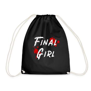 Final Girl Horrorfilm Überlebende - Turnbeutel - Schwarz - Vorne
