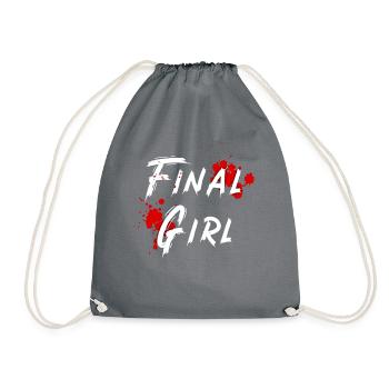 Survivants du film d’horreur Final Girl - Sac de sport léger - gris - Devant