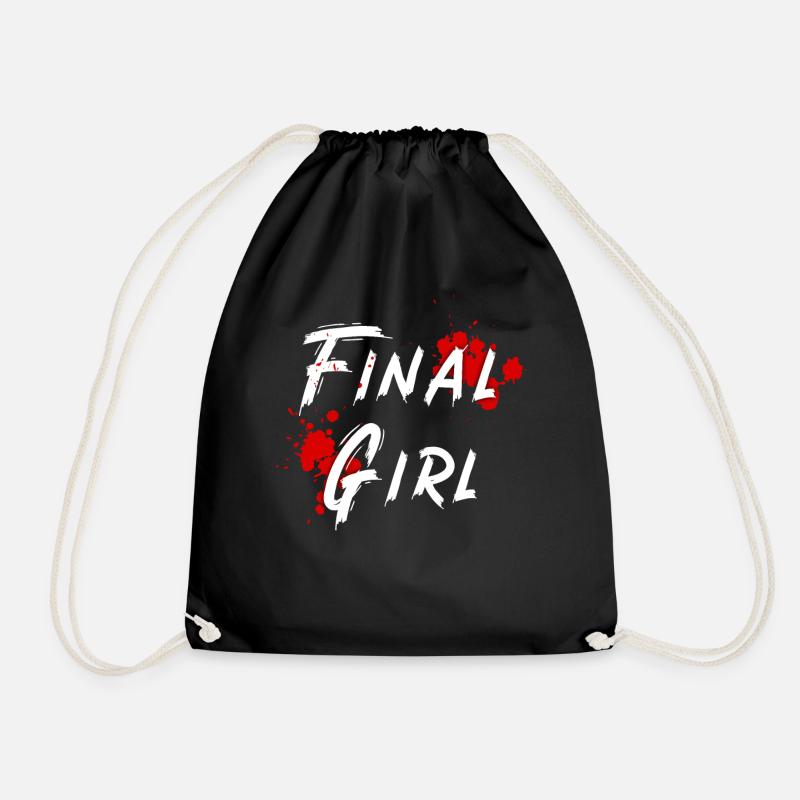 Final Girl Horrorfilm Überlebende - Turnbeutel - Schwarz