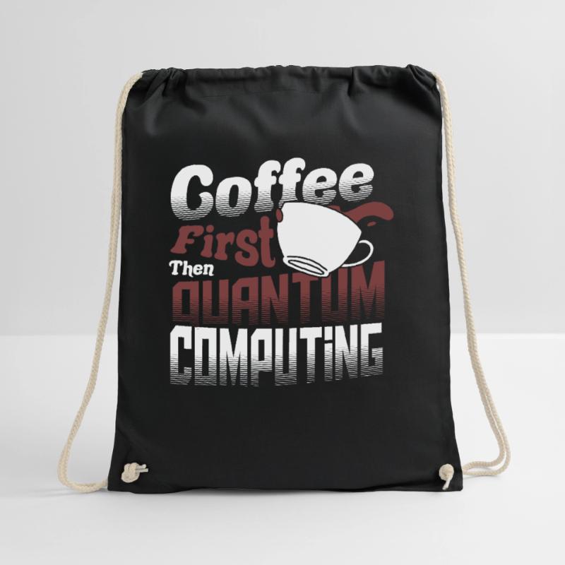 Quantum Computer Science Drawstring Bag