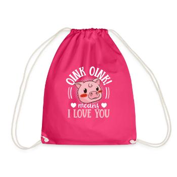 Porcelet Porcelet - Sac de sport léger - fuchsia - Devant