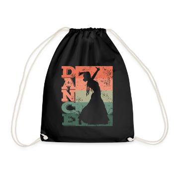 Danse flamenco Danse Flamenco Robe Flamenco Flamenco - Sac de sport léger - noir - Devant
