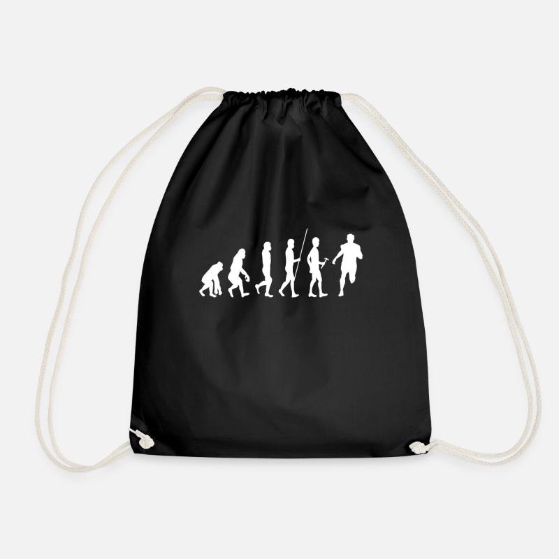 Laufsport Evolution - Turnbeutel - Schwarz