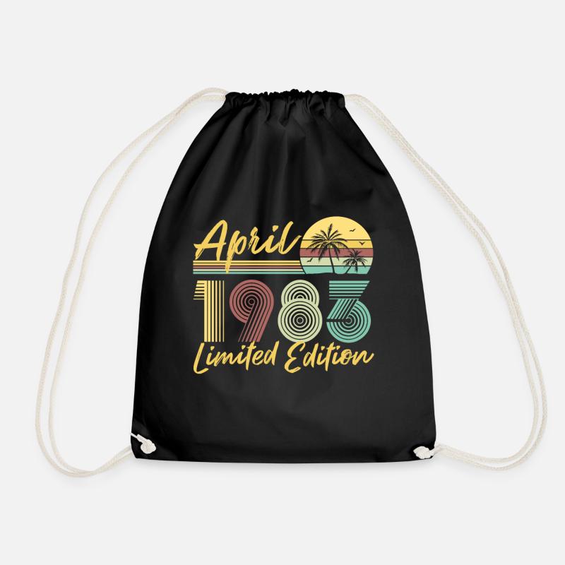 April 1983 Limited Edition - Drawstring Bag - black